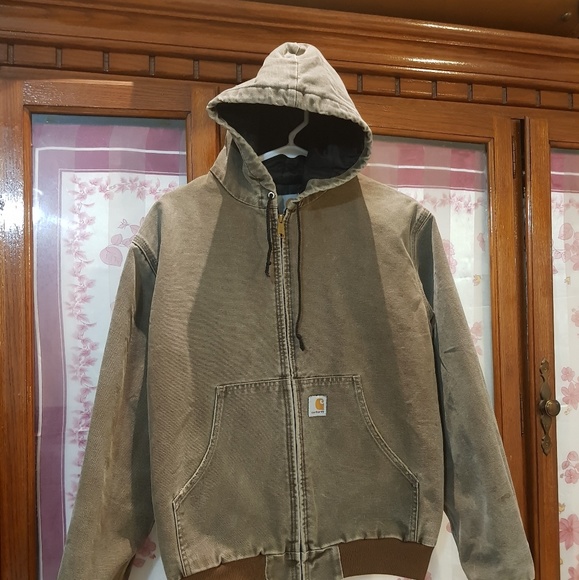 Carhartt Other - 🚫SOLD🚫Vintage Carhartt Denim hoodie Jacket